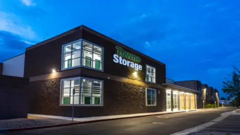Towne Storage Southern store signage on store front