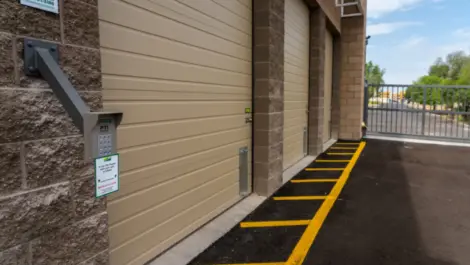 Towne Storage Southern outdoor storage, keypad to enter, secure storage