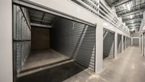 Towne Storage Southern inside a storage facility and inside storage unit