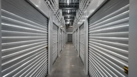 Towne Storage Southern hallway of storage units