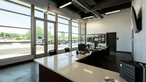 Office area at storage facility at Towne Storage Southern