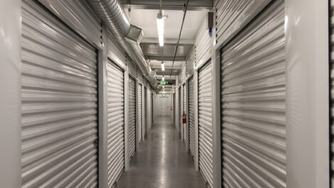 Interior hallway at the Towne Storage Riverton Storage Facility