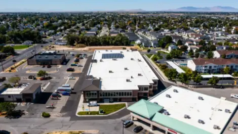 Drone view Towne Storage-Clinton