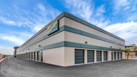 Drive up access to storage units Towne Storage Deer Springs