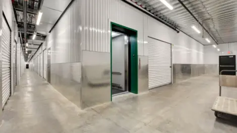 Elevator access to self storage units, dollies available at Towne Storage Deer Springs