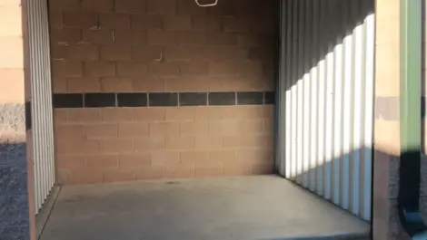 Inside a storage unit Towne Storage Bluffdale