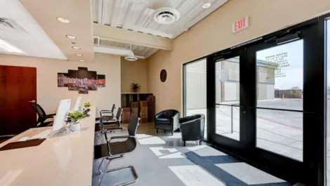 Entrance to office area Towne Storage MLK