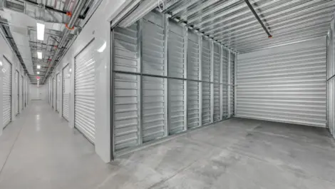 Medium to large storage unit size, inside of storage unit Towne Storage MLK