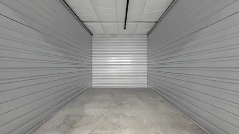 Deep, inside a storage unit Towne Storage MLK