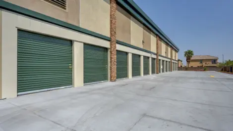 Outdoor storage units, with drive up access. Medium size units Towne Storage MLK