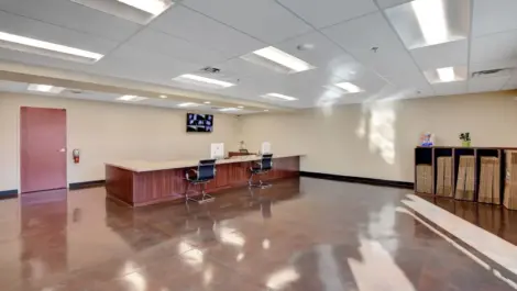 Clean, spacious office area at storage facility at Towne Storage Sunset