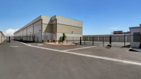 Gated entry to Towne Storage Cactus