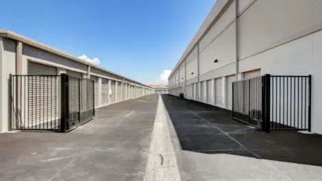 Gated entry and outdoor storage units Towne Storage Cactus