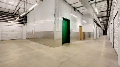 Elevator access to storage units Towne Storage Cactus