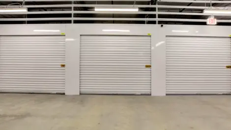 View of 3 indoor storage units at Towne Storage Cactus