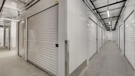 Inside view of storage units Towne Storage Charleston