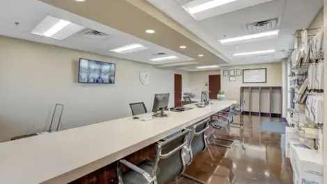 Another view of the office space at Towne Storage Charleston