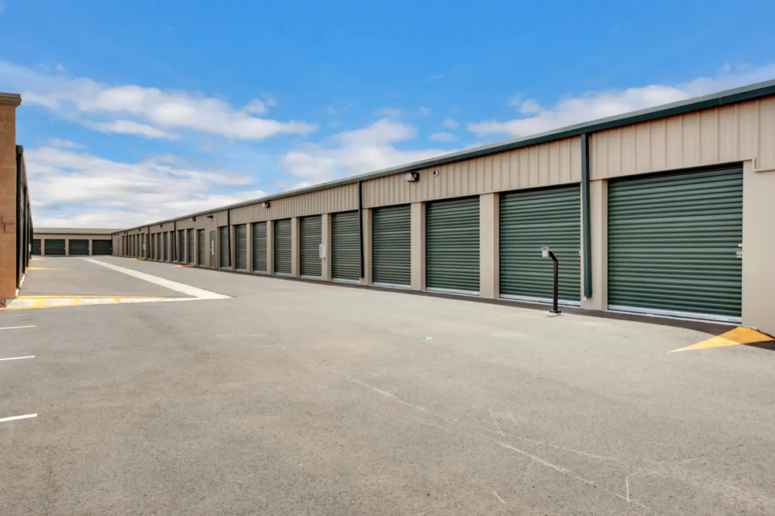 Outdoor storage units at Towne Storage Buffalo