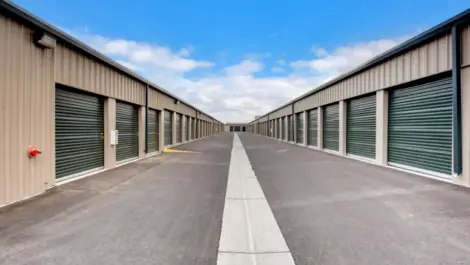Drive up access to storage units Towne Storage Buffalo