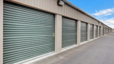 Row of storage units Towne Storage Buffalo