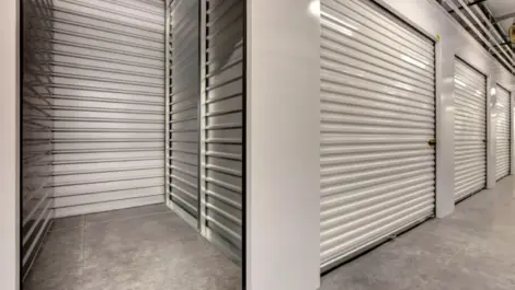 Towne Storage Buffalo inside a small storage unit
