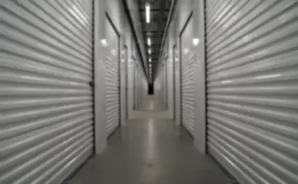 Hallway of storage units Towne Storage Deer Springs