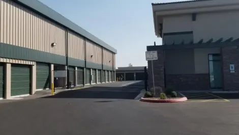 Gated entry to Towne Storage Ft. Apache