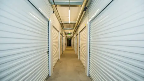 Indoor storage units at the Towne Storage Colt Plaza Storage Facility