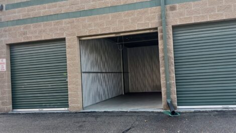 Exterior storage units at the Towne Storage Union Park Storage Facility