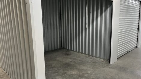 Interior of a storage unit at the Towne Storage Monarch Meadows Storage Facility