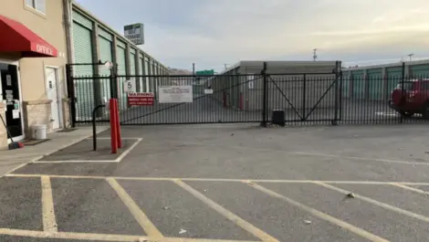 gated entry to Towne Storage Woods Cross