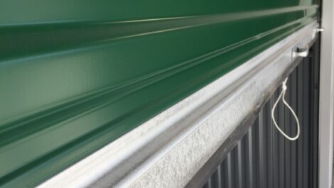 Close up of a storage unit door at the Towne Storage Urban Edge Storage Facility