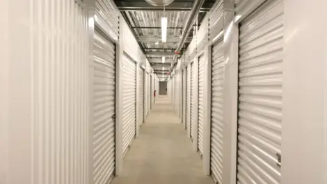 Indoor storage units at the Towne Storage St. George Storage Facility