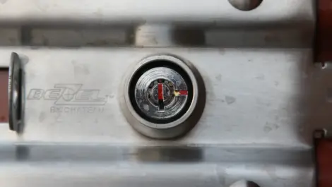 Locking Mechanism of a storage unit at the Towne Storage St. George Storage Facility