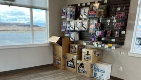 Storage supplies at Towne Storage Vineyard