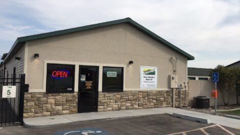 Exterior main office at a Towne Storage Facility