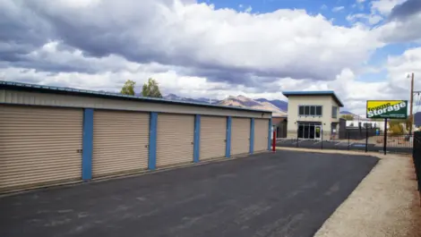 Gate surrounding outdoor storage at Towne Storage - Daniels Rd.
