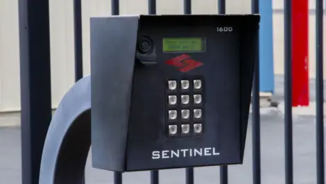 Keypad entry to Towne Storage - Daniels Rd.