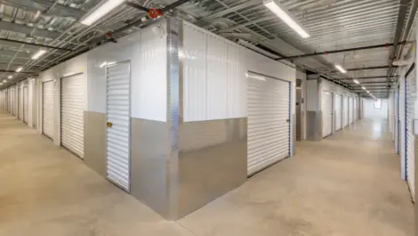 Towne Storage Broadway more views of storage units, clean hallway