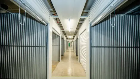 Interior hallway at the Towne Storage State Street Storage Facility