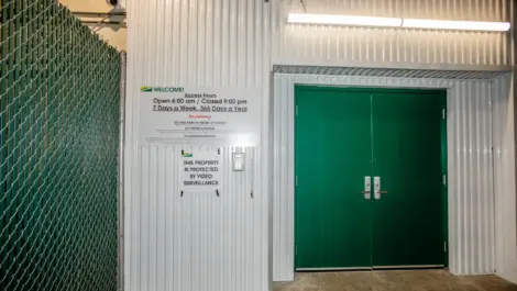 Main door at the Towne Storage State Street Storage Facility