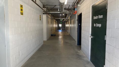 Interior elevator at the Towne Storage South Jordan Storage Facility