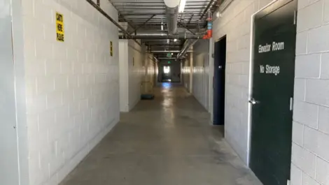 Interior elevator at the Towne Storage South Jordan Storage Facility