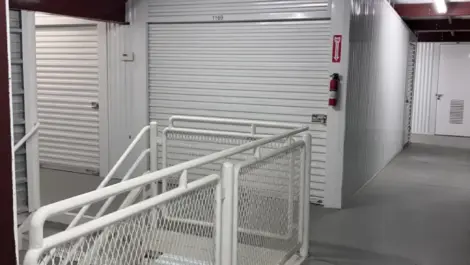Indoor storage, staircase Towne Storage Clearfield