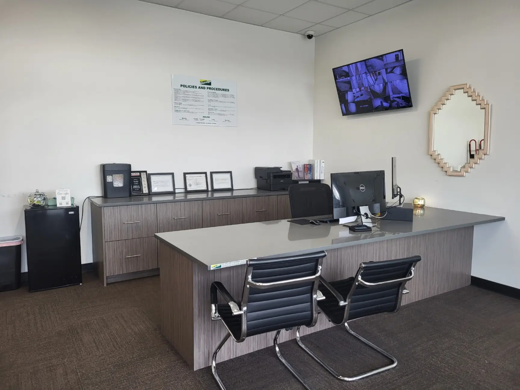 Front desk at the Towne Storage Urban Edge Storage Facility