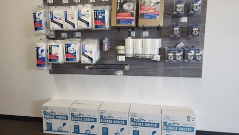 Moving and packing supplies for sale at the Towne Storage Urban Edge Storage Facility